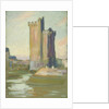 A fortified tower by John Everett
