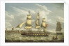 A packet off Liverpool by Robert Salmon