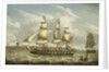 A packet off Liverpool by Robert Salmon