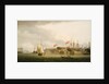 Shipbuilding on the Thames at Redriff by Thomas Whitcombe