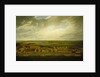 Aerial view of Deptford Dockyard by Joseph Farington