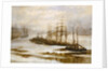 The Pool of London in the frost, 1895 by Arthur Robertson