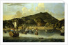 Dutch ships off Tripoli by Reinier Nooms
