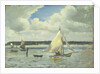 Scene at Cowes Regatta, Isle of Wight by John Everett