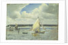 Scene at Cowes Regatta, Isle of Wight by John Everett