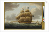 The Ville de Paris' under full sail by Thomas Buttersworth