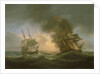 Loss of the East Indiaman 'Kent': catching fire, 1 March 1825 by Thomas Luny