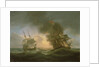Loss of the East Indiaman 'Kent': catching fire, 1 March 1825 by Thomas Luny