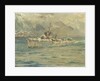 HMS 'Montrose' Arriving at Reykjavik, Iceland by Charles E. Turner