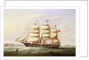 The barque 'William Yeo' by Joseph Semple