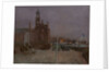 The docks at Great Yarmouth: evening by Peter Jamieson
