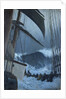 The deck of the 'Birkdale' in a storm by John Everett