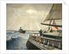 Iquique' from the stern with the Tug 'Warrior' by John Everett