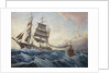 The 'Iquique' and tug 'Warrior' by John Everett
