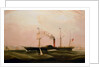 The paddle steamer 'City of London' by William Clark