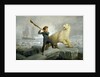 Nelson and the bear by Richard Westall