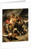 Nelson in conflict with a Spanish launch, July 1797 by Richard Westall