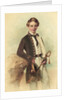 Portrait of a naval cadet by Godwin Williams