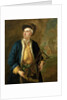 A merchant captain with Elton's quadrant by John Vanderbank