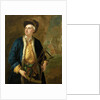 A merchant captain with Elton's quadrant by John Vanderbank