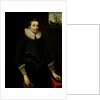 Portrait of a naval officer aged 24, 1619 by British School