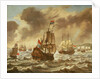 Before the Battle of the Downs, 21 October 1639, showing Tromp's Flagship ''Amelia'' by Reinier Nooms
