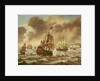 Before the Battle of the Downs, 21 October 1639, showing Tromp's Flagship ''Amelia'' by Reinier Nooms