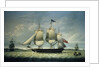 The 'Ann' off Birkenhead by Robert Salmon