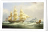 The East Indiaman 'Asia' by William John Huggins
