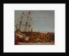 Launch of HMY 'Augusta', Deptford 1771 by Frederick Augustus