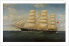 The ship 'Barossa' by F. Tudgay