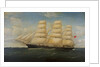 The ship 'Barossa' by F. Tudgay