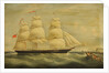 The clipper 'Christopher Newton' by Richard Ball Spencer