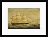 The clipper 'Christopher Newton' by Richard Ball Spencer