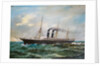 The steamship 'City of New York' (1888) by H. McKlown