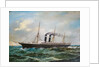 The steamship 'City of New York' (1888) by H. McKlown