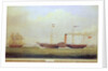 The paddle steamer 'Commodore' by William Clark
