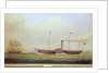 The paddle steamer 'Commodore' by William Clark