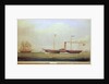 The paddle steamer 'Commodore' by William Clark