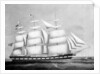 The ship 'Corona' by British School