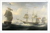 The ship 'Delaford' by William John Huggins