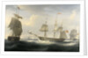 The ship 'Delaford' by William John Huggins