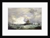 HM Turret Ship 'Devastation' at Spithead on the occasion of the naval review in honour of the Shah of Persia, 23 June 1873 by Edward William Cooke