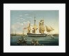 HMS 'Duncan' at Mahon by William Anderson