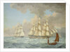 The East Indiaman 'East Indian' by Thomas Binks