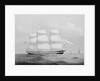 The ship 'Ellenborough' by Unknown