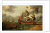The wreck of the ''Gloucester'' off Yarmouth, 6 May 1682 by Johan Danckerts