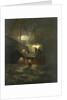 A buoy caught in the paddle of the steamship 'Great Eastern' by Henry Clifford