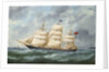 The ship 'Haddon Hall' by Marie Edouard Adam