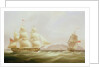 The ships 'Vigilant' and 'Harpooner' offshore by William John Huggins